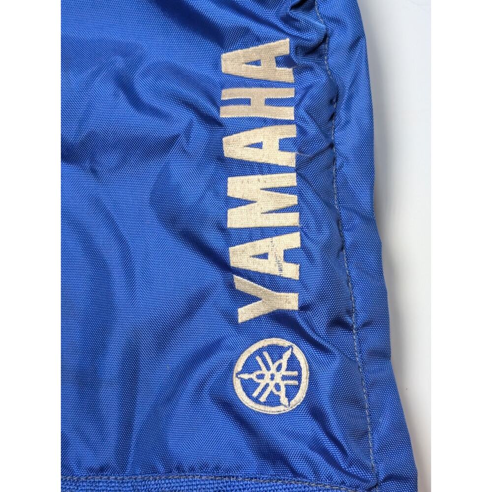 Yamaha Snow Bib Pants Youth Size 8 Blue Insulated Snowmobile Ski Winter
